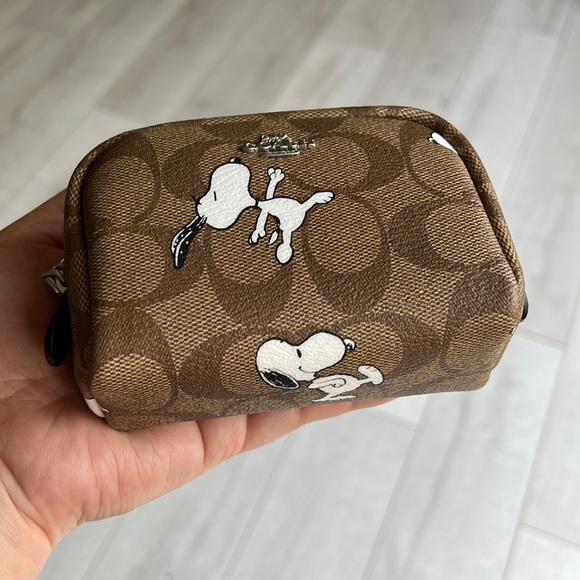 Coach Bags Coach X Peanuts Snoopy Mini Cosmetic Case Poshmark